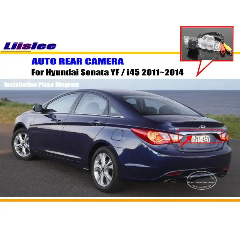Камера заднего вида для Hyundai Sonata YF / i45 2011 ~ 2014 авто использования парковочной