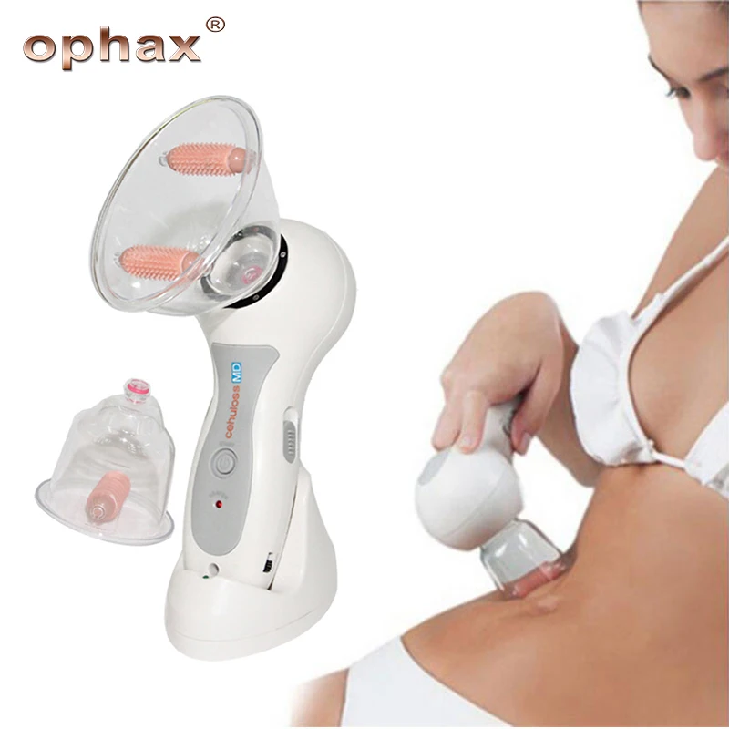 OPHAX портативный INU целлюлозный массаж тела вакуумные банки Антицеллюлитный Массажер устройство для терапии потеря веса инструмент США/ЕС вилка