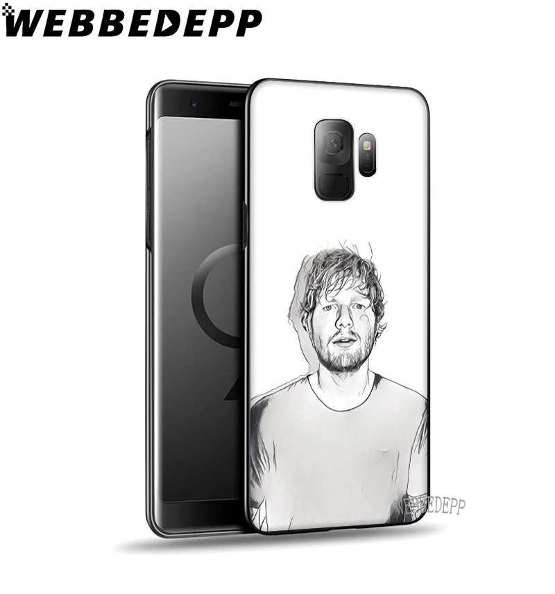 WEBBEDEPP Ed Sheeran Soft TPU Case for Samsung Galaxy S6 S7 Edge S8 S9 S10 Plus S10e | Мобильные телефоны и аксессуары