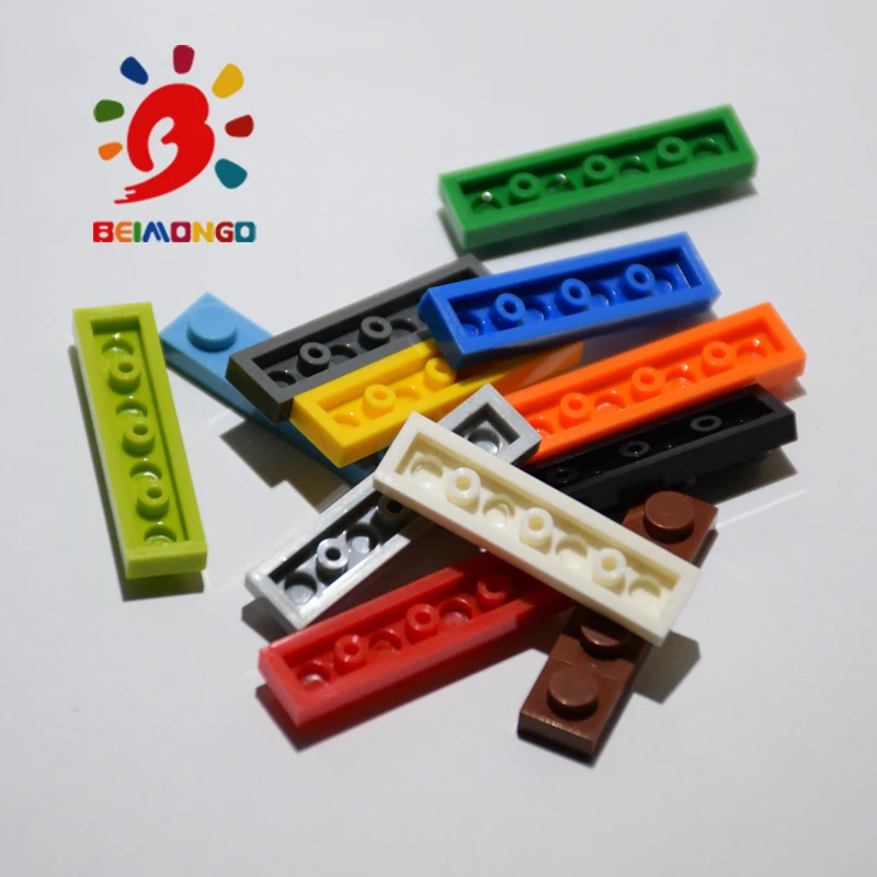 Бесплатная доставка! Пластина конструктора BEIMONGO 1x4 150 шт. Развивающие и