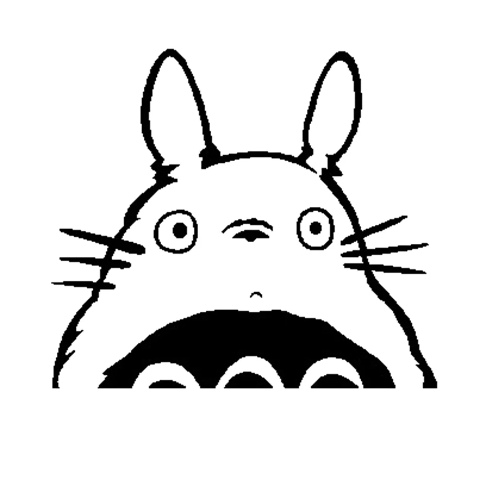 Новое поступление 2021 Виниловая наклейка Totoro серии с переключателем наклейки на