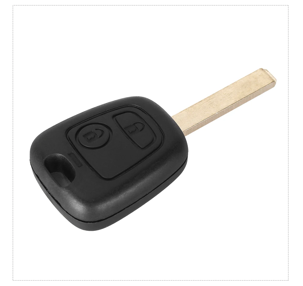 DANDKEY для Citroen C1 C2 C3/Pluriel C4 C5 C8/Xsara Picasso крышка 2 кнопки дистанционного ключа автомобиля случае замена корпуса ФОБ