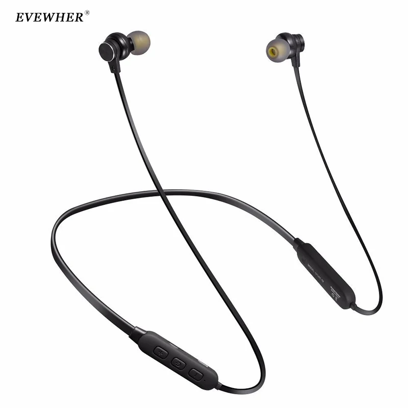 Беспроводные наушники Bluetooth IPX5 водонепроницаемые магнитная гарнитура с