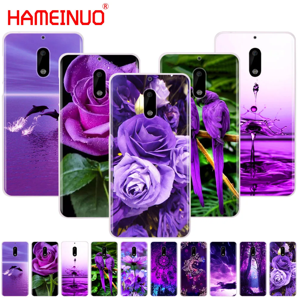Чехол HAMEINUO infinity on фиолетовый чехол для телефона Nokia 9 8 7 6 5 3 Lumia 640 640XL 2018|Бамперы| |