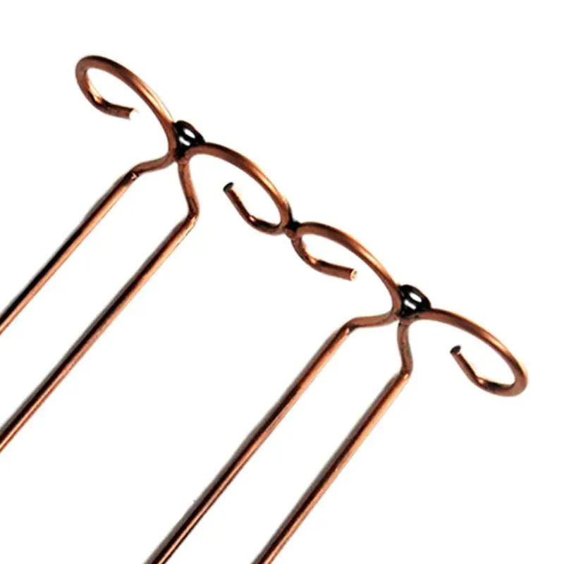 2 ряда Винных Бокалов вешалка для бокалов бар обеденная полка|Винные шкафы| |