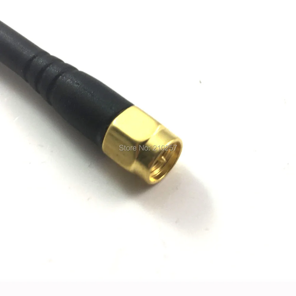 10 шт. 2 4G антенна Wifi 3dbi для беспроводного маршрутизатора Sma штекер 5 см черный