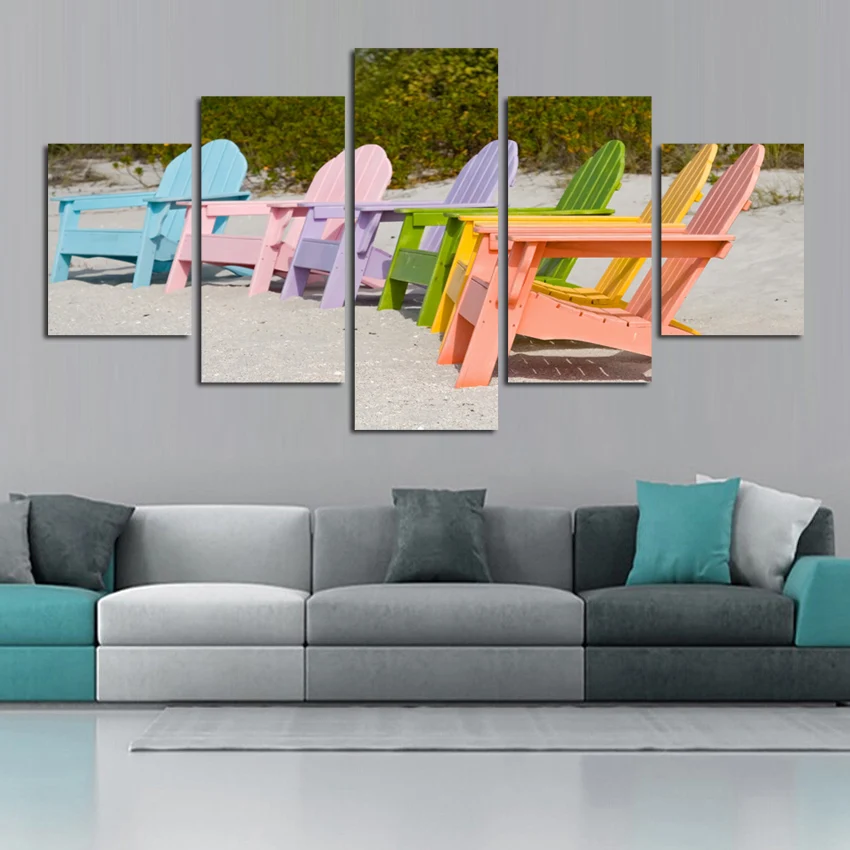 Бесплатная доставка современного искусства холст рисует плакат для приморский