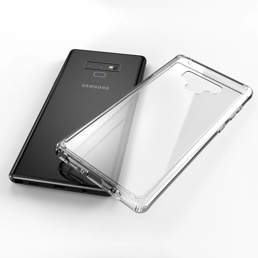 Прозрачный силиконовый чехол для Samsung Galaxy S8 S9 Plus Note 8 9 A5 A3 A7 2017 J4 J6 J8 2018 Мягкий