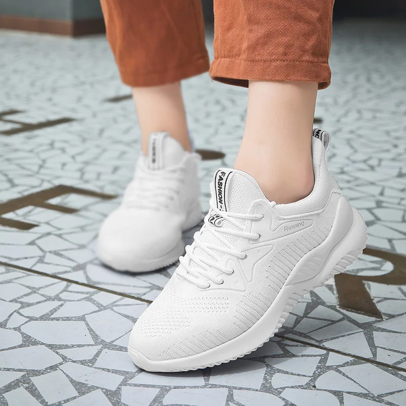 Женская теннисная обувь из дышащей сетки легкая спортивная Tenis Feminino новинка