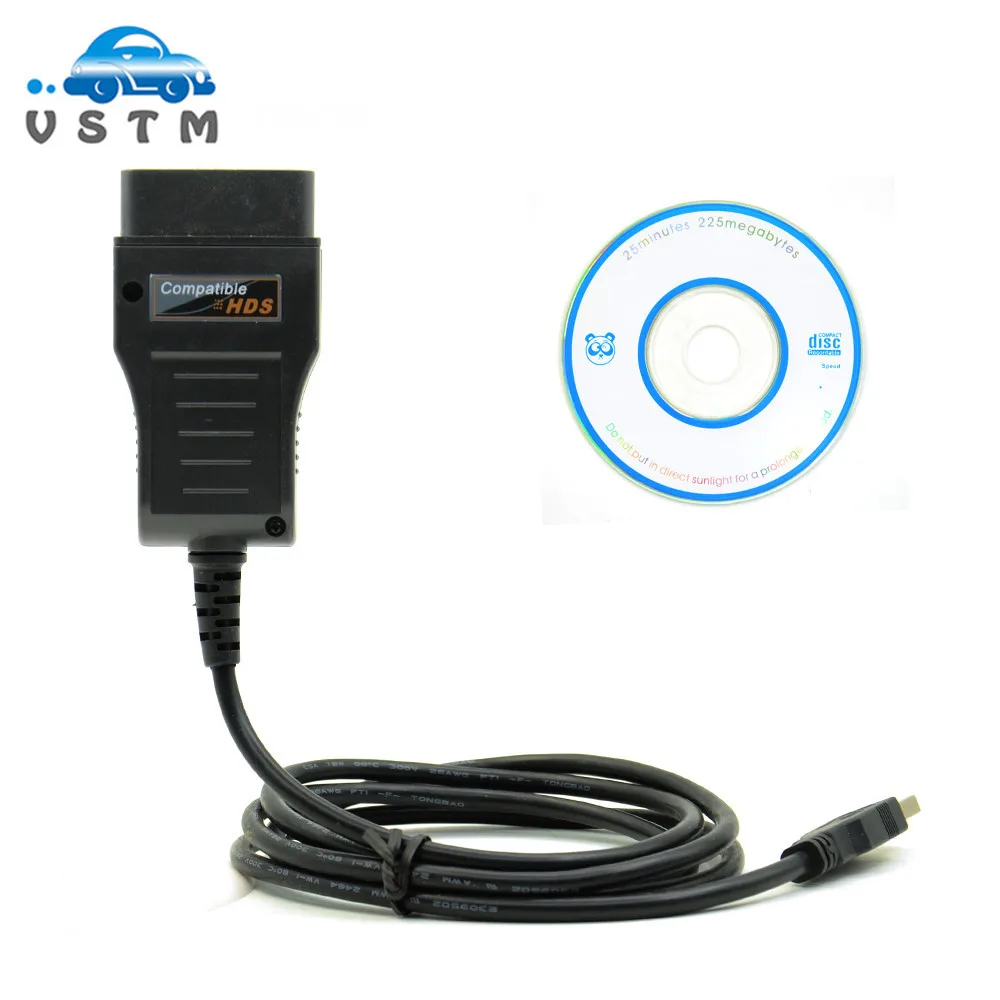 Новое поступление для HDS кабеля OBD2 диагностический кабель OBDII Бесплатная
