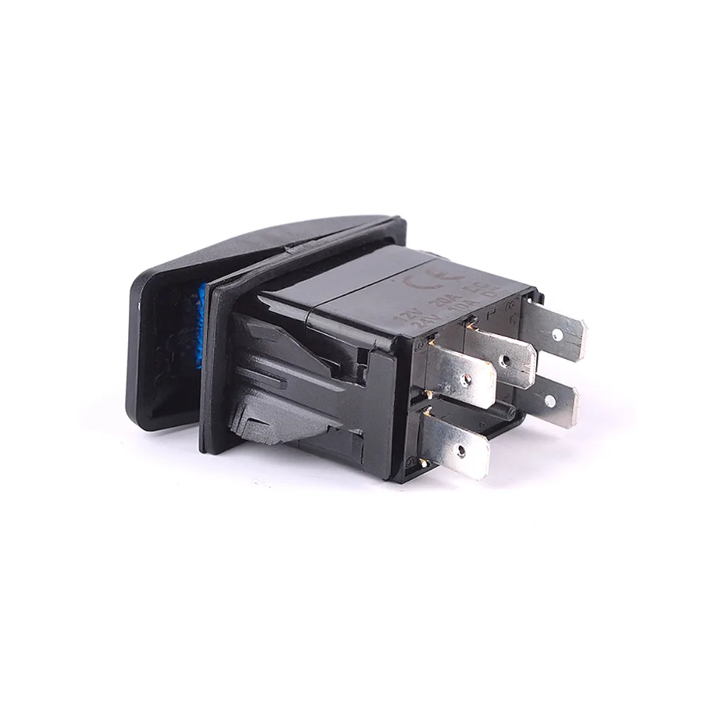 IZTOSS лазерный синий клавишный переключатель внедорожные огни 20A 12В ВКЛ-ВЫКЛ