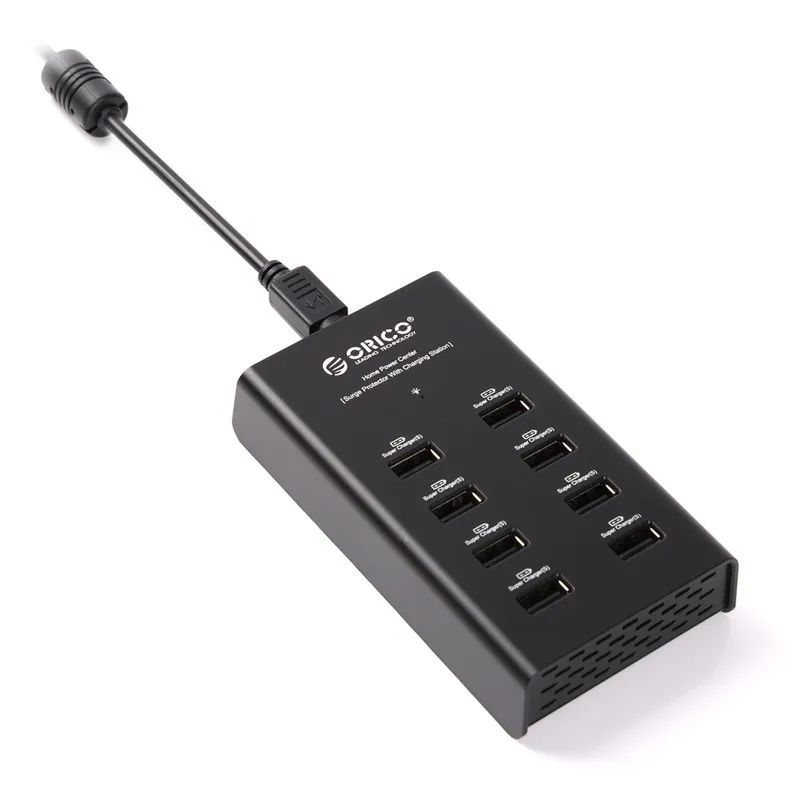 ORICO 8 портов USB зарядное устройство 5V2. 4A один выход для мобильного телефона Универсальный usb зарядный адаптер для планшета