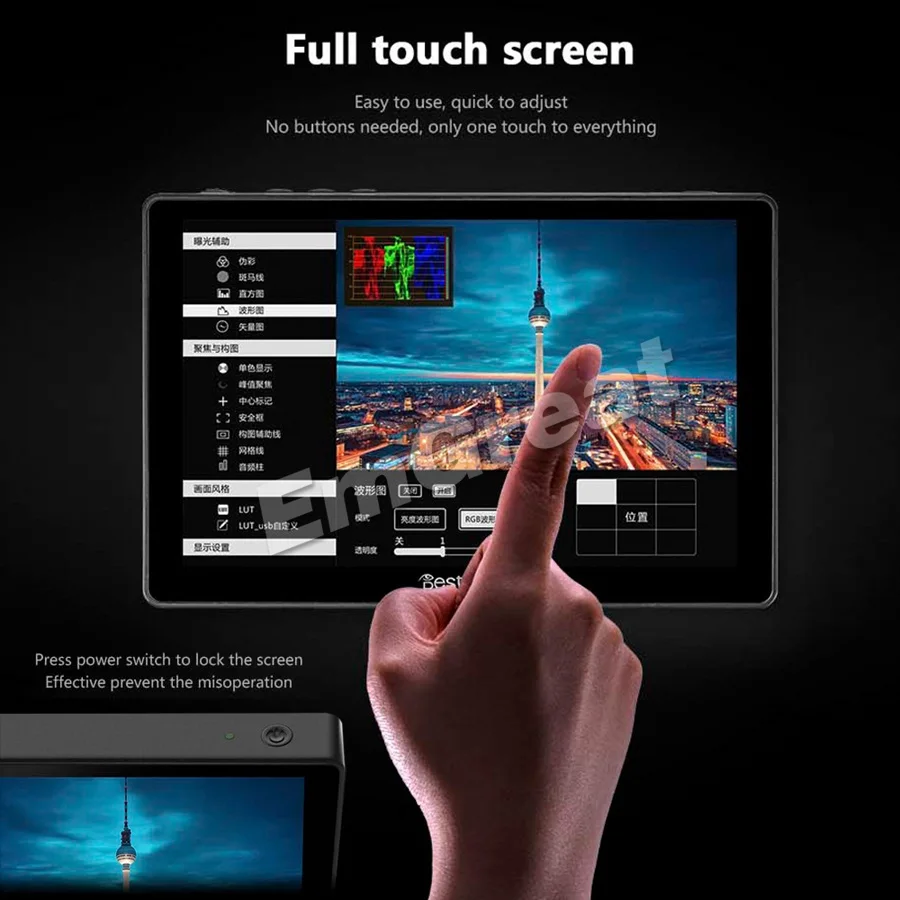 Desview R7 сенсорный экран монитор 7 дюймов ips светодиодный 1920*1200 4K HDMI на камеру поле DSLR
