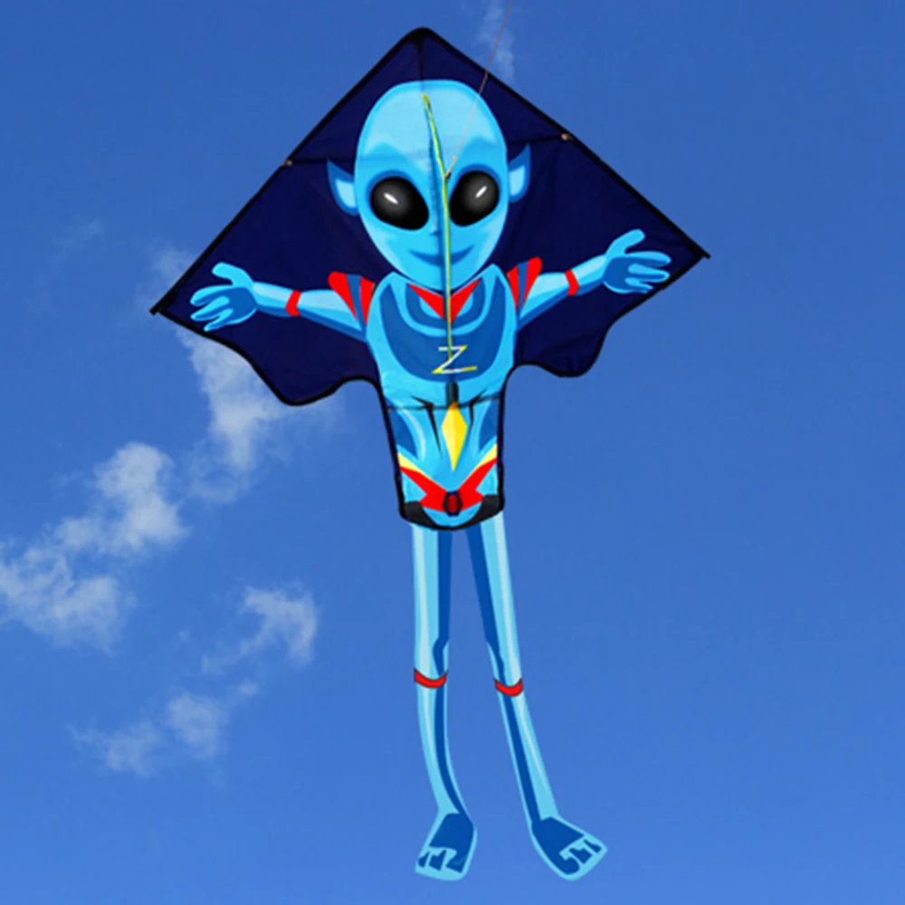 55 дюймов X 37 Alien Kite игрушечный воздушный змей для детей взрослых Большой легко