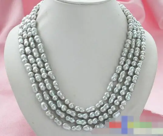 Песня voge gem nanJ0664 серый в стиле барокко пресной воды искусственного жемчуга