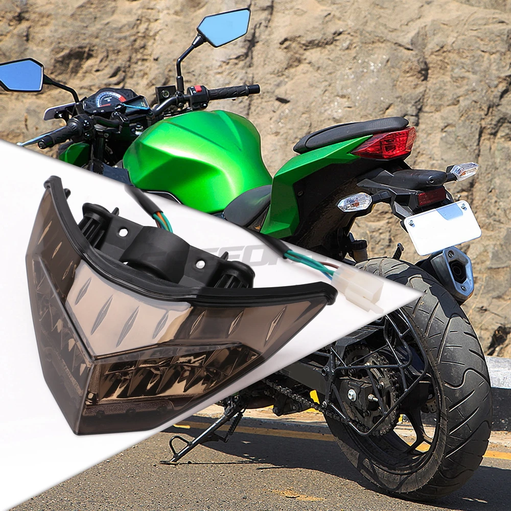 Задний светодиодный фонасветильник для мотоцикла с указателем поворота Kawasaki Z250