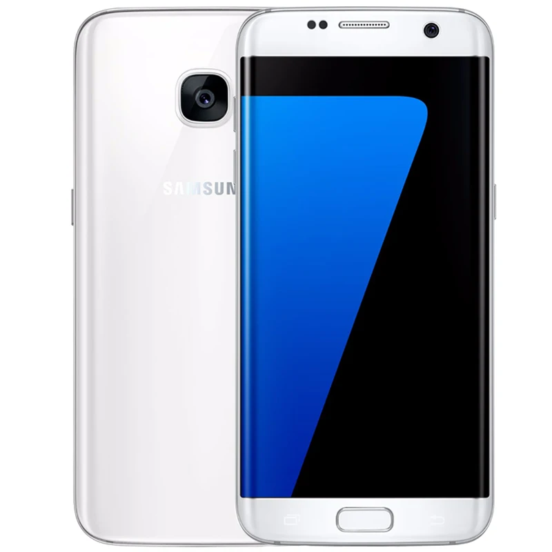 White Разблокированный смартфон samsung Galaxy S7 Edge G935F/G935V 4 Гб ОЗУ 32 Гб ПЗУ 5,5 ''NFC wifi 12MP 4G LTE мобильный телефон s7 - Цвет: White