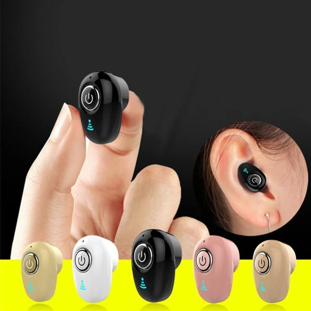 Мини Bluetooth наушники стерео Беспроводные спортивные наушники-вкладыши громкой