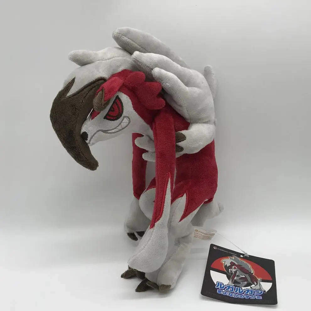 Полуночная форма Lycanroc плюшевая мягкая игрушка кукла 11&quot|Персонажи мультфильмов