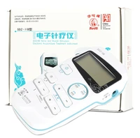 handheld 2 output electrical acupuncture needle muscle stimulator electro acupuncture therapeutic apparatus neck massager device