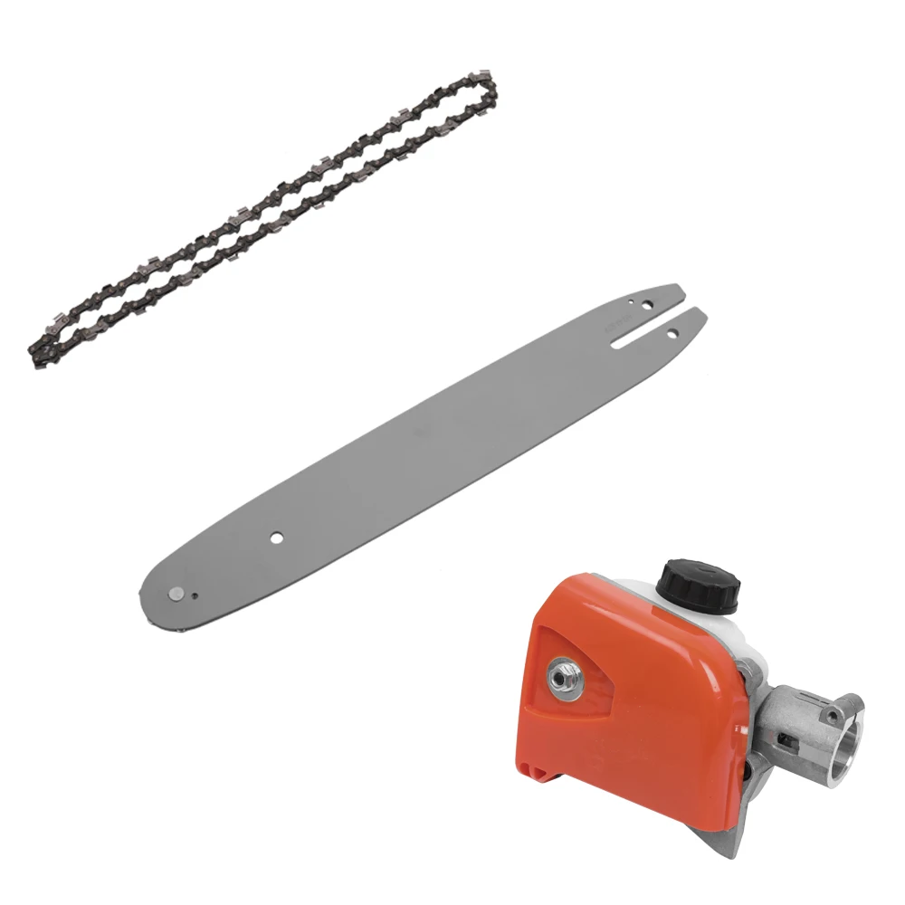 

Chainsaw Gear Gearbox + Guide Plate + Chain Chain Saw Set Pole Pruning Saw Woodworking Tool Pole Saw Trimmer
