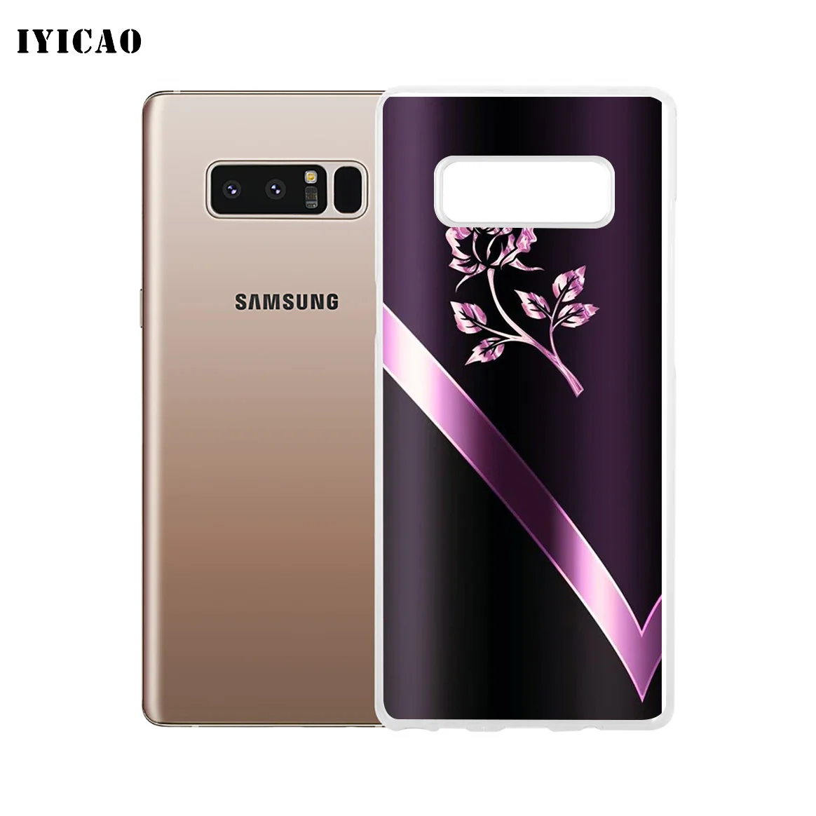 IYICAO художественный Мягкий силиконовый чехол для телефона Samsung A5 A6 Plus A7 A8 A9 J3 J5 J7 Note