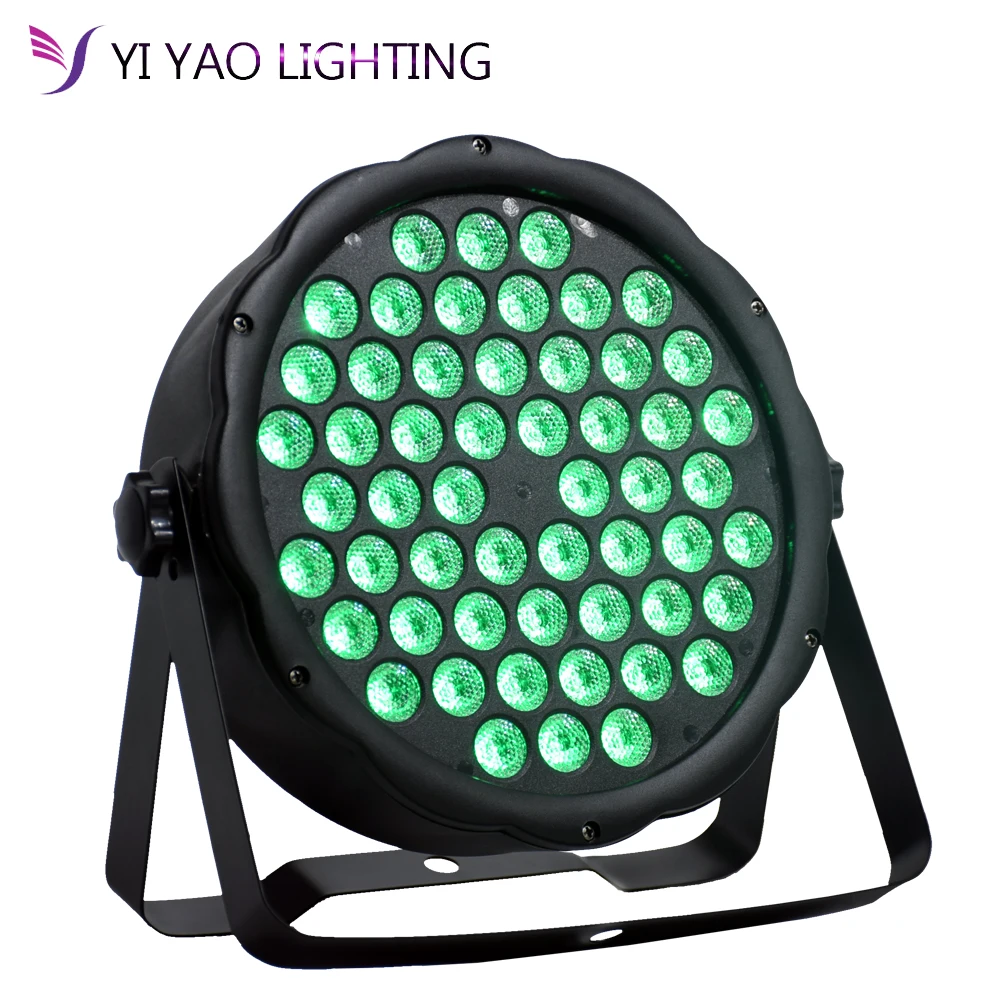 Светодиодный 54X3 Вт RGB 3в1 светодиодный Номинальный DJ Luz Del Disco контроллер DMX Envio Libre