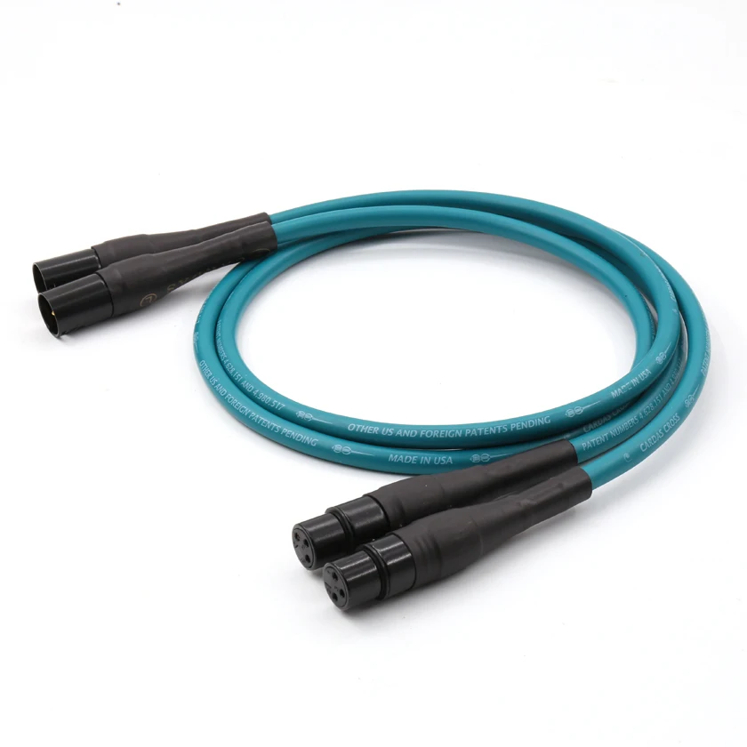 Пара Позолоченный разъем XLR Cardas Cross аудио соединительный кабель XLR|interconnect cable|cardas