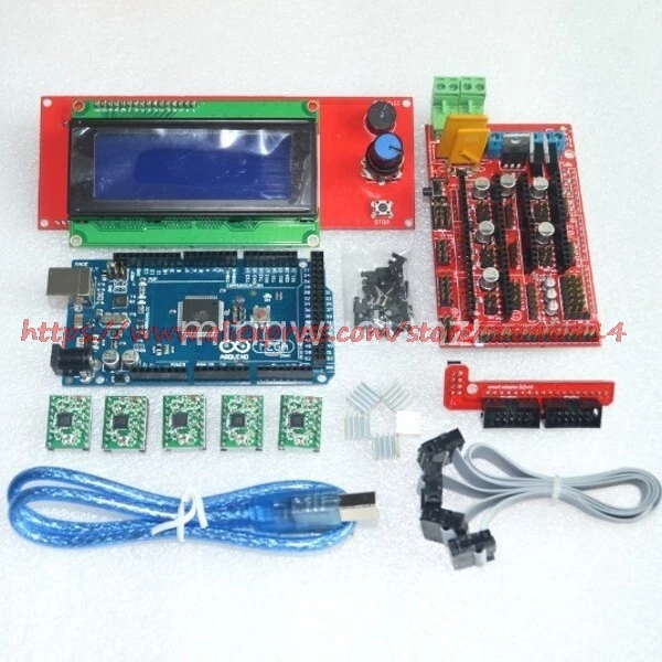 Набор 3D-принтеров 2004LCD MEGA2560 R3 RAMPS1.4 | Электронные компоненты и принадлежности