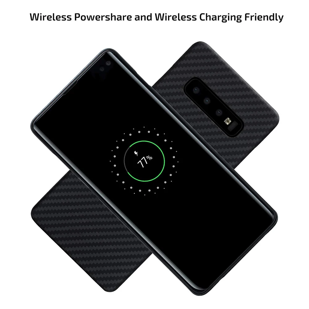 Чехол из настоящего арамидного волокна для samsung Galaxy S10 Plus, чехол с полной защитой из углеродного волокна для samsung S10 S10E, чехол