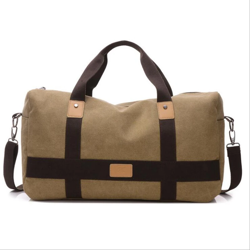 Мужские утолщенные холщовые дорожные сумки скидка 30% модная дорожная сумка для