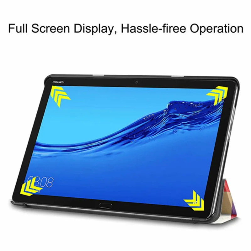 Легкий Чехол с рисунком для Huawei MediaPad M5 lite10 '' чехол huawei Lite 10 BAH2-L09 W19 планшета 1