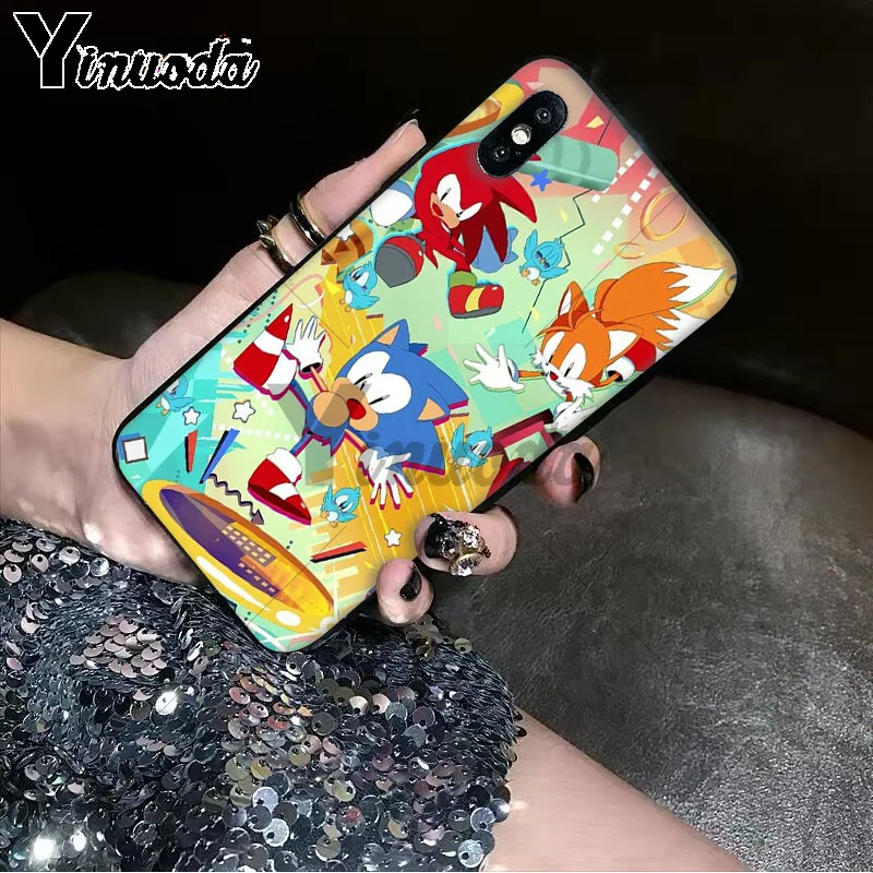 11pro MAX Sonic серия ежа Роскошный Уникальный Дизайн чехол для телефона iPhone 5 5Sx 6 7 7plus 8