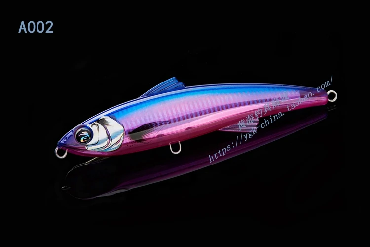 A002 Gt Popper карандаш poppiong приманка игра приманка 18 см 82 г плавающая приманка для рыбалки карандаш Морская рыбалка - Цвет: A002