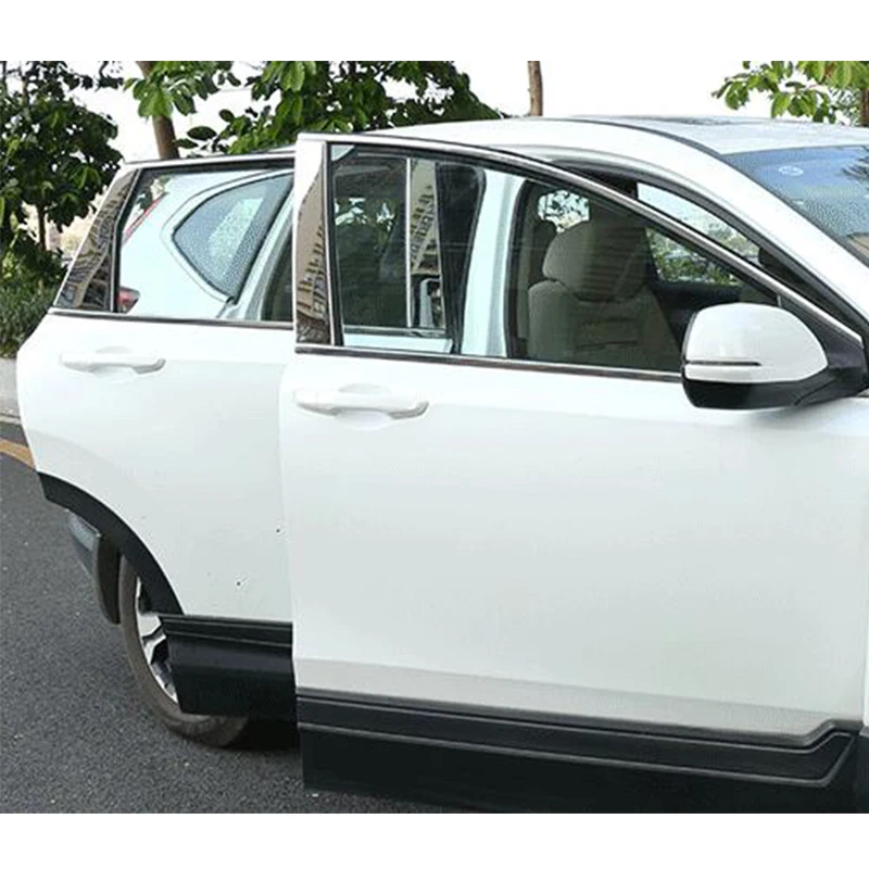 Для Хонда сrv CR V 2012 2013 2014 2015 2016 2017 Нержавеющая сталь внешние окна центр Столбы