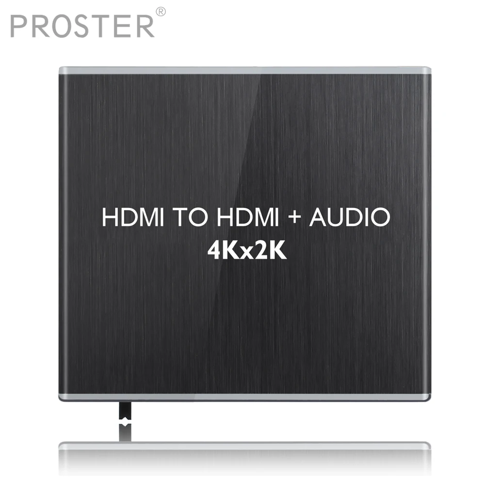 PROZOR 4K x 2K HDMI совместимый с аудио экстрактором оптический TOSLINK SPDIF 3 5 мм стерео