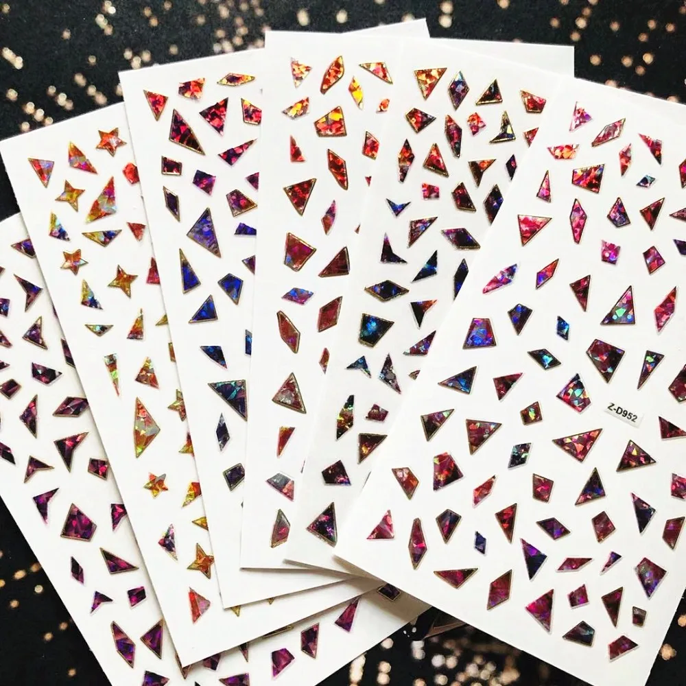 Новейшая стикеры 3D на ногти Nail Art Переводные картинки серии DP Переводные картинки инструмент DIY Инструменты для украшения ногтей