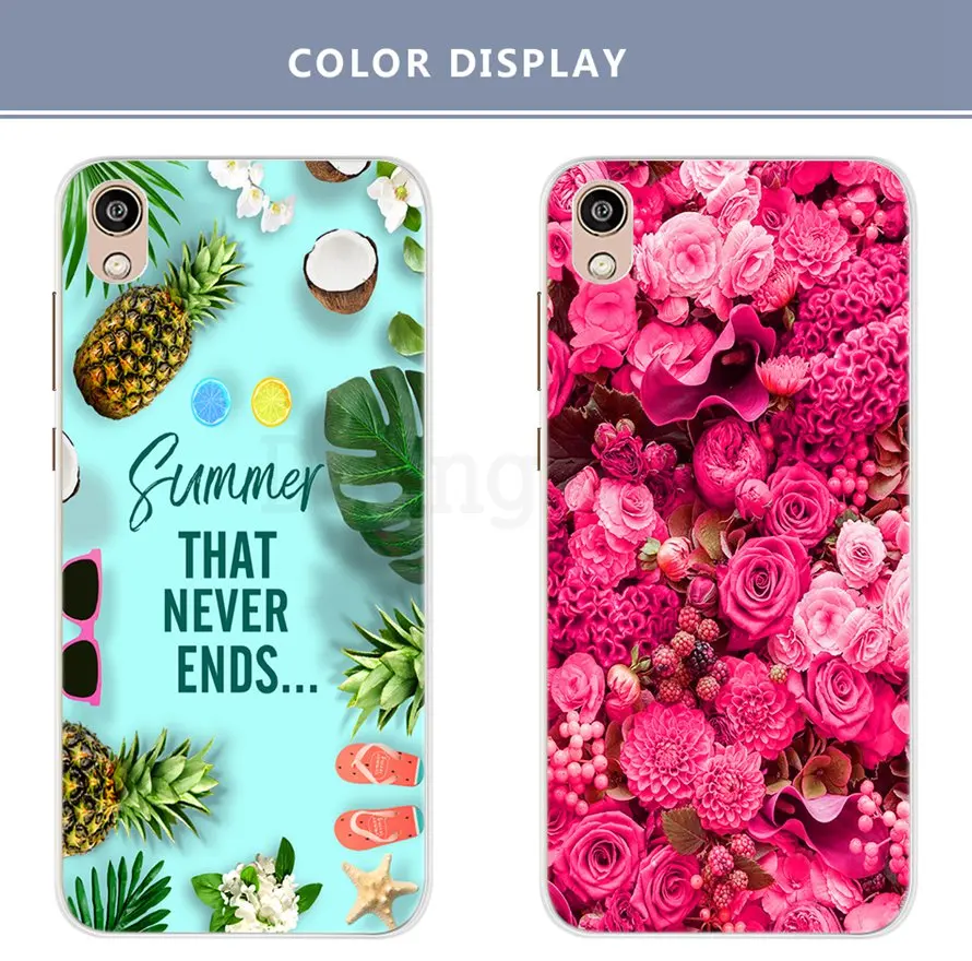 Для Fundas huawei P Smart Z чехол силиконовый 3D мягкий, симпатичный, из ТПУ с мультяшными цветами Прозрачный чехол для телефона для huawei P Smart Z STK-LX1