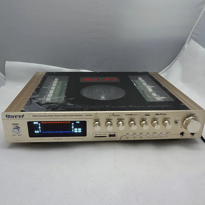 P 818U 400W HIFI 5 1 канальный домашний аудиоусилитель Kara OK профессиональный усилитель с