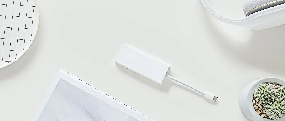 Xiaomi PD 3,0 Macbook USB-C-Mini Displayport многофункциональный Кабель-адаптер умное зарядное устройство для ноутбука планшета тип-c порт