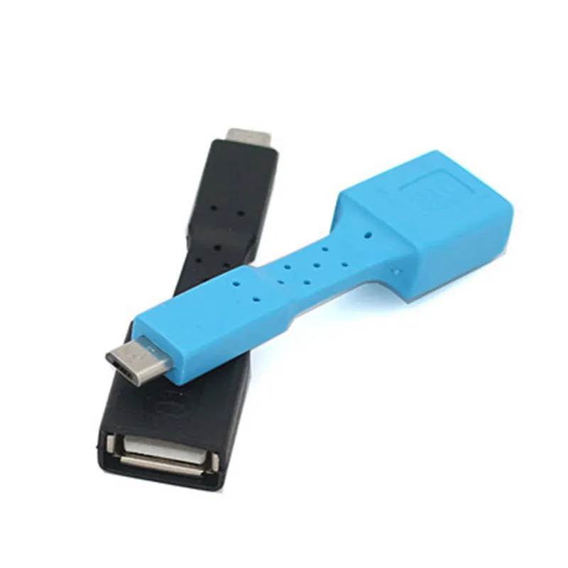 Легкий портативный удобный Micro USB Мужской к USB 3,0 Женский конвертер OTG разъем для передачи данных совместимый для телефона Android