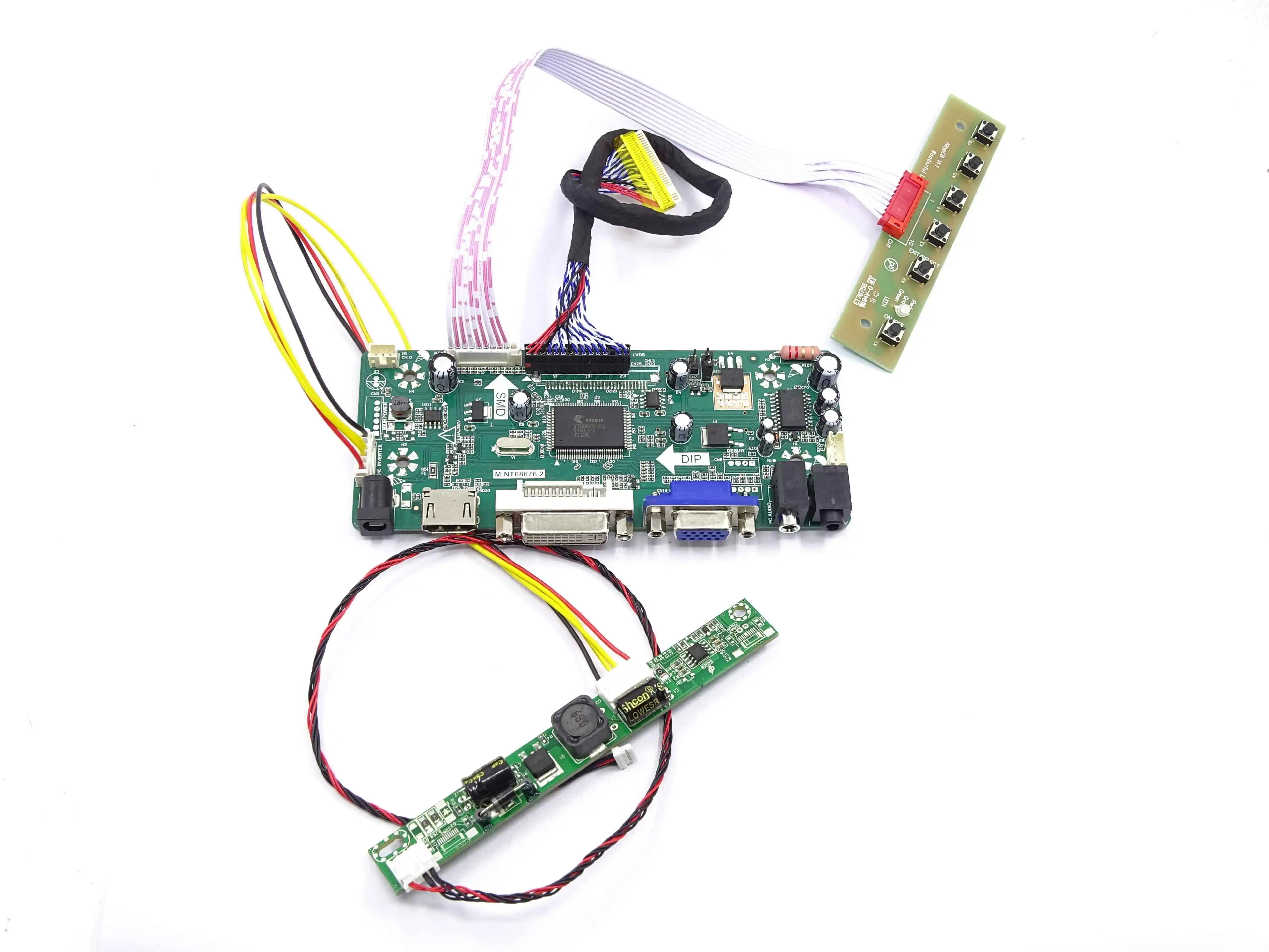 Комплект платы контроллера FHD для LM230WF3-SLK1 1920X1080 панель монитора M. NT68676 HDMI DVI VGA LCD DIY -