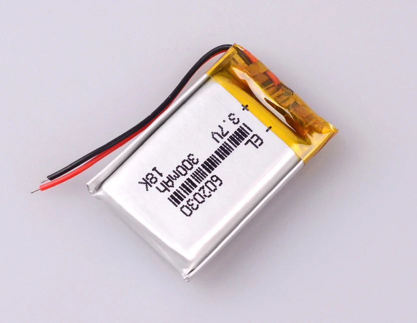 300mAh 602030 3,7 V литий-полимерный аккумулятор bloody r8 мышь dvr advocam-fd8 profi red