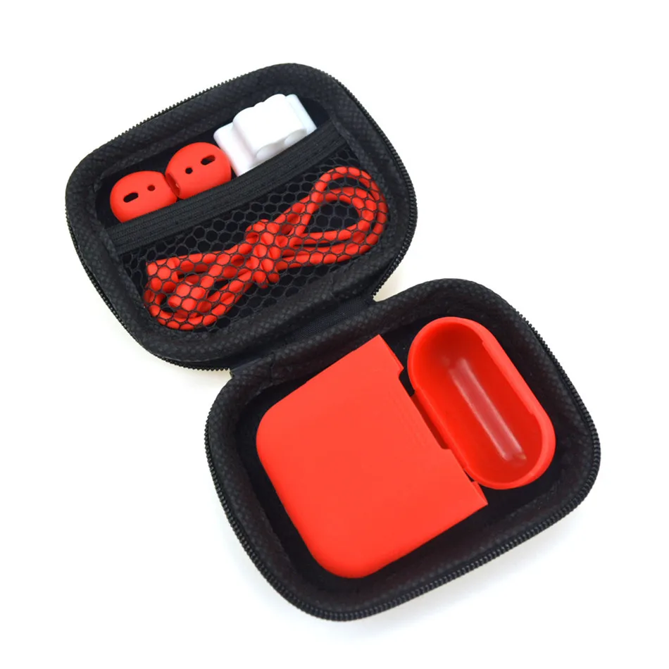 Для AirPods аксессуары 5 в 1 fit i12 i11 i9s чехол протектор для наушников Чехол и анти