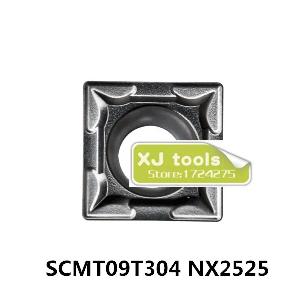 10 шт. SCMT09T304 NX2525/SCMT09T308 NX2525 керамические вставки поворотные вставки. Металлическое