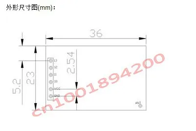 Модуль приемника радиочастотного передатчика 4 канальный модуль с мгновенной