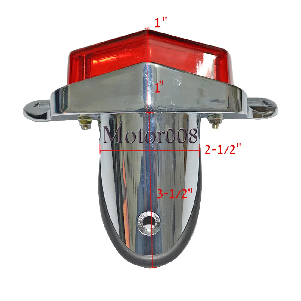 Светодиодсветодиодный подсветка для мотоцикла в виде Лукаса Harley Triumph Cafe Racer Vintage