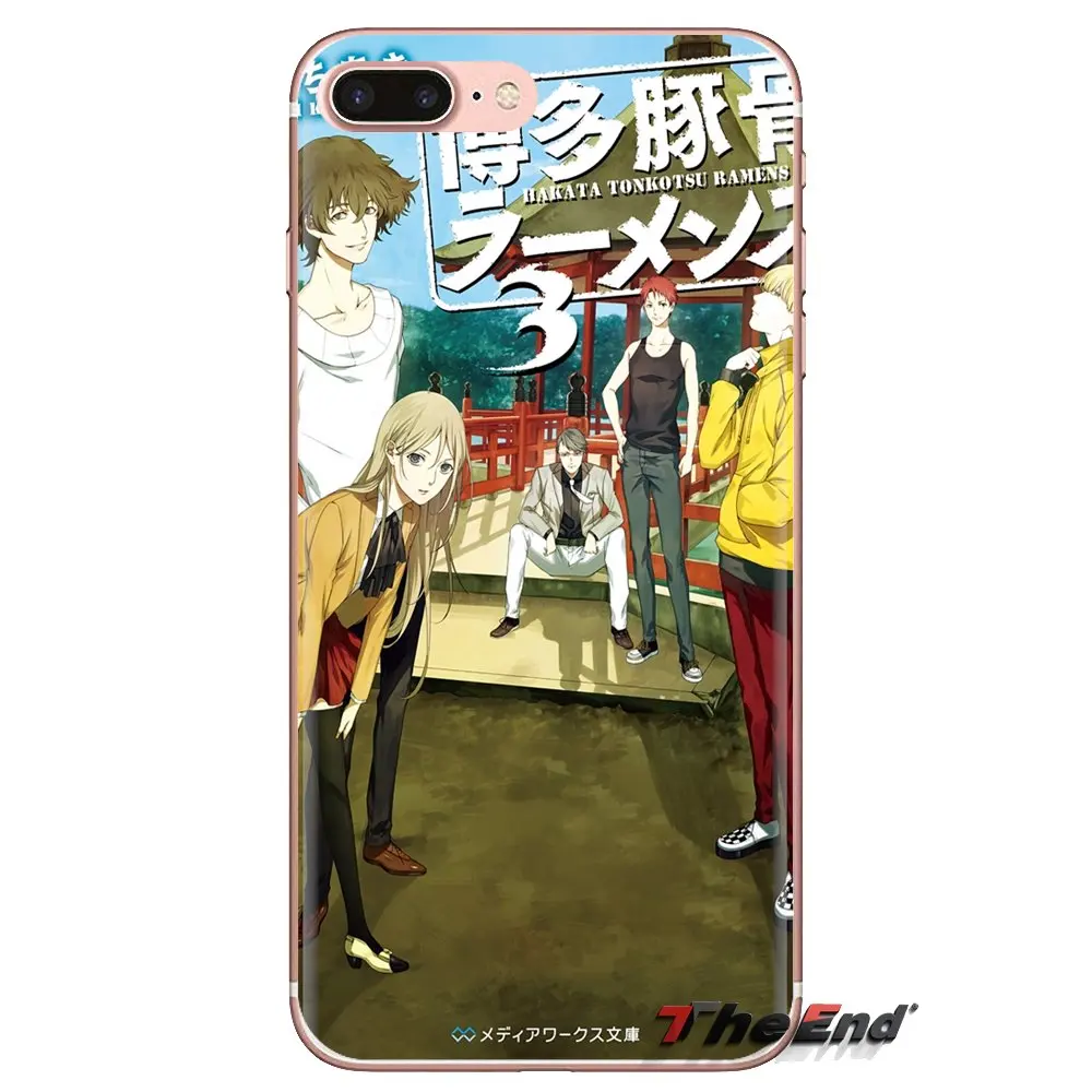 For iPod Touch Apple iPhone 4 4S 5 5S SE 5C 6 6S 7 8 X XR XS Plus MAX Hakata Tonkotsu Ramens Transparent Soft Cases Covers |