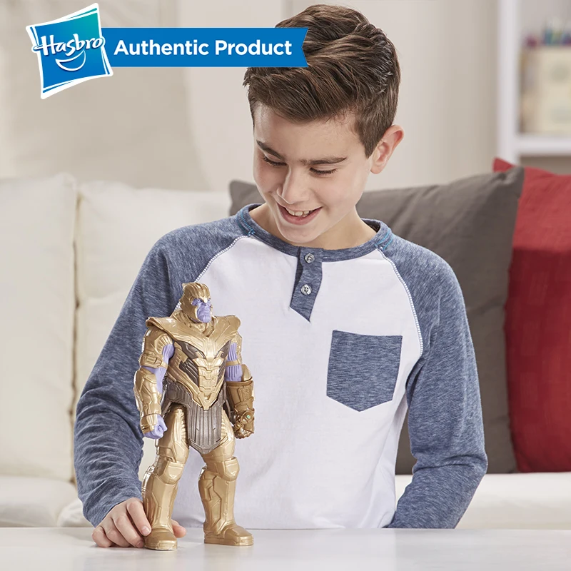 Hasbro Мстители Marvel эндшпиль 12 дюймов Титан герой Халк танос фигурки Marvel игрушки возраст от 4 до