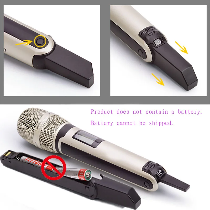 610-670 МГц KTV Караоке сцены микрофоны skm9000 handhold гарнитура lavalier mic Двойной